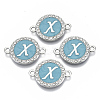 Alloy Enamel Links Connectors LS-ENAM-TAC0003-01S-06X-2