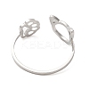 Non-Tarnish 304 Stainless Steel Open Cuff Ring LS-RJEW-Z026-05P-3