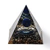 Orgonite Pyramid Resin Energy Generators AJEW-D056-01I-1