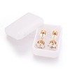 304 Stainless Steel Earlobe Plugs STAS-I113-23G-4