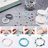 DIY Stretch Bracelets and Wire Wrapped Pendants Making Kits DIY-NB0001-99-4