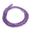 Natural Amethyst Beads Strands G-H329-D01-6mm-3