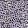 Frosted Colours Glass Beads SEED-S040-03A-06-3