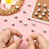 26Pcs 26 Style 304 Stainless Steel European Beads STAS-CJ0002-81-4