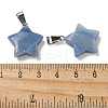 Natural Blue Aventurine(Dyed & Heated) Pendants G-B127-12P-14-3