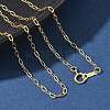 1/20 14K Gold Filled Cable Chain Necklaces for Women Men NJEW-Z068-08G-1