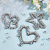 3Pcs 3 Style Felt Ornament Accessories PATC-FG0001-66-4