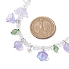 Glass with Malaysia Jade Beaded Necklaces NJEW-JN04680-01-3