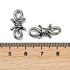 316 Surgical Stainless Steel Knot Connector Charms STAS-G349-09AS-01-3