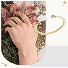 1Pc Alloy Cuff Rings RJEW-LP0002-15G-1