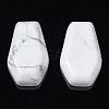 Natural Howlite Cabochons G-N336-001E-2