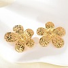 304 Stainless Steel Stud Earrings for Women EJEW-B121-01G-03-3