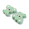Food Grade Eco-Friendly Silicone Beads LS-SIL-WH0010-03F-2