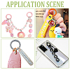 28Pcs 14 Colors Spray Painted Alloy Spring Gate Rings FIND-HY0003-01-6