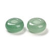 Natural Green Aventurine European Beads X-G-R488-02C-2
