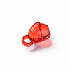 Transparent Acrylic Pendants MACR-N013-031-3