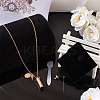 1Pc 304 Stainless Steel Column Urn Ashes Necklace DIY-TA0010-14A-6