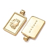 304 Stainless Steel Pendants STAS-C184-11G-11-2