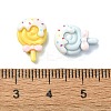 Macaron Color Opaque Resin Decoden Cabochons CRES-Q221-01C-3