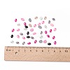 ABS Plastic Imitation Pearl Cabochons SACR-R755-6x4mm-ZM-5