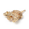 Butterfly Dancer Enamel Pin with Rhinestone LS-JEWB-P016-01G-03-4