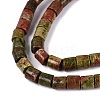Natural Unakite Beads Strands G-Q606-60A-02-4