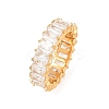 304 Stainless Steel Micro Pave Cubic Zirconia Finger Rings RJEW-D336-11G-4