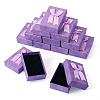Rectangle Paper Jewelry Set Storage Gift Boxes with Bowknot CON-TAC0014-12B-1