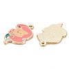 Alloy Enamel Pendants ENAM-S126-116-NR-3