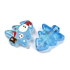 Christmas Theme Handmade Lampwork Beads LAMP-I027-07J-3