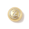 Rack Plating Brass & Clear Cubic Zirconia Pendants KK-Z047-07G-Z-RS-1