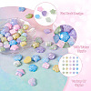 50Pcs 25 Styles Opaque Resin Cabochons CRES-BT0001-04-5