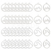 30Pcs 2 Styles 201 Stainless Steel Pendants STAS-AR0001-69-1