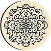 Wax Seal Brass Stamp Head AJEW-WH0209-102-2