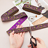 Ethnic Style Embroidery Polyester Ribbons OCOR-WH0070-10F-07-3