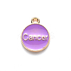 Alloy Enamel Pendants ENAM-S124-01A-01D-3
