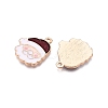 Christmas Theme Rack Plating Alloy Enamel Pendants ENAM-T021-15KCG-2