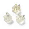 Natural Lemon Quartz Pendants G-C002-02F-1