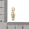 Brass Micro Pave Cubic Zirconia Pendants KK-L262-14G-3