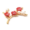Zinc Alloy Cabochons FIND-C035-03G-04-3