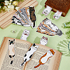 30Pcs Cute Paper Cat Bookmarks AJEW-WH0455-255-4