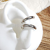 Alloy C-shaped Cuff Earrings for Women WGEF1AE-12-1