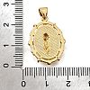 Brass Micro Pave Cubic Zirconia ABS Imitation Pearl Pendants KK-D328-02G-B-3