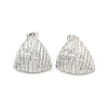 Non-Tarnish Triangle 304 Stainless Steel Ear Studs EJEW-L290-017P-1