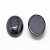 Synthetic Blue Goldstone Cabochons G-R415-13x18-34-2