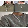 1Pc Anti-Tarnish Stainless Steel Rugby Pendant Box Chain Necklaces for Women Men NJEW-LP0001-11-4