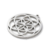 Anti-Tarnish 304 Stainless Steel Pendants STAS-S149-02P-2