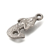 Anti-Tarnish 304 Stainless Steel Pendants STAS-M075-26P-2