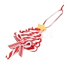 Christmas Tree Lollipop Handmade Polymer Clay Pendant Decorations HJEW-P017-02C-2
