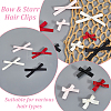 Styles Bowknot Polyester Alligator Hair Clips PHAR-SP0001-11-4